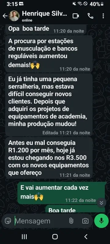 Depoimento Cliente 3