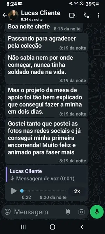 Depoimento Cliente 4